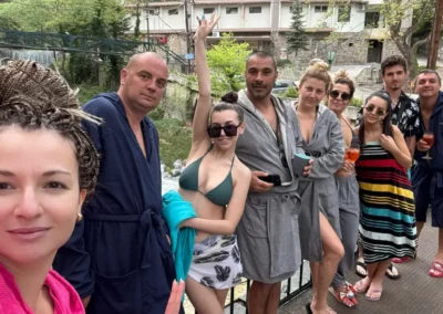 Хора с халати